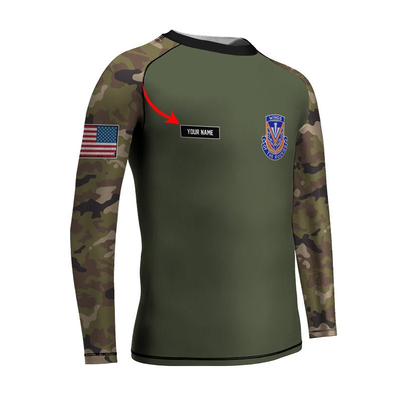 Personalized Utah ARNG Kids Rash Guard - BattleFitGear