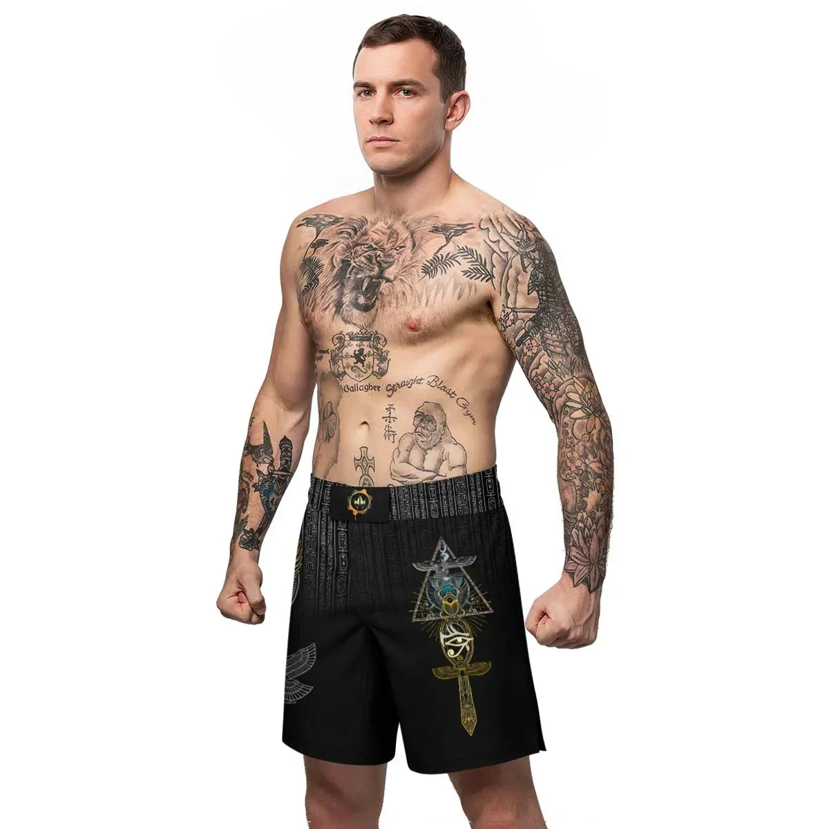 Pharaoh Sigil Fight Shorts