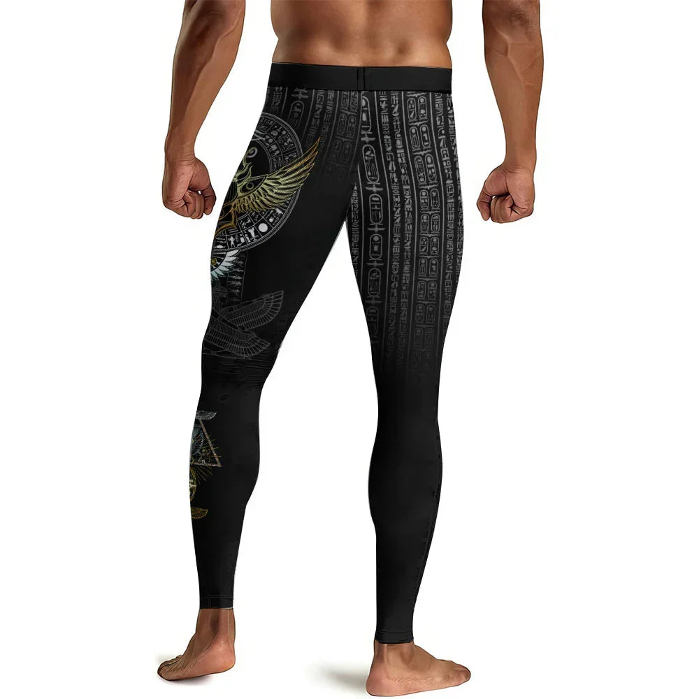 Pharaoh Sigil Men's Compression Leggings