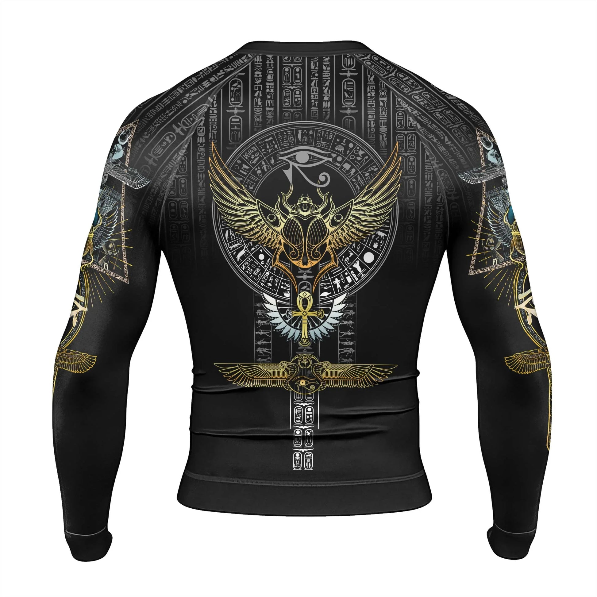 Pharaoh Sigil Men's Long Sleeve Rash Guard