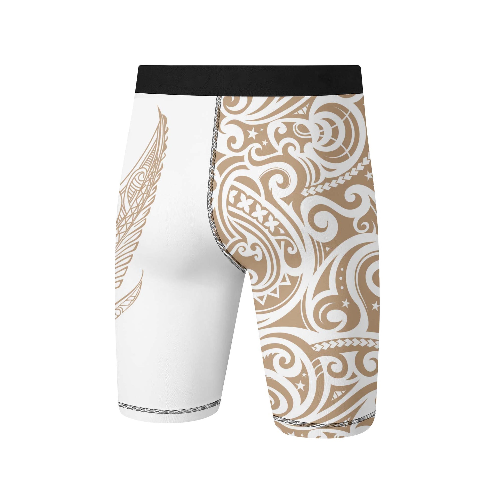 Polynesian Tattoo Compression Shorts