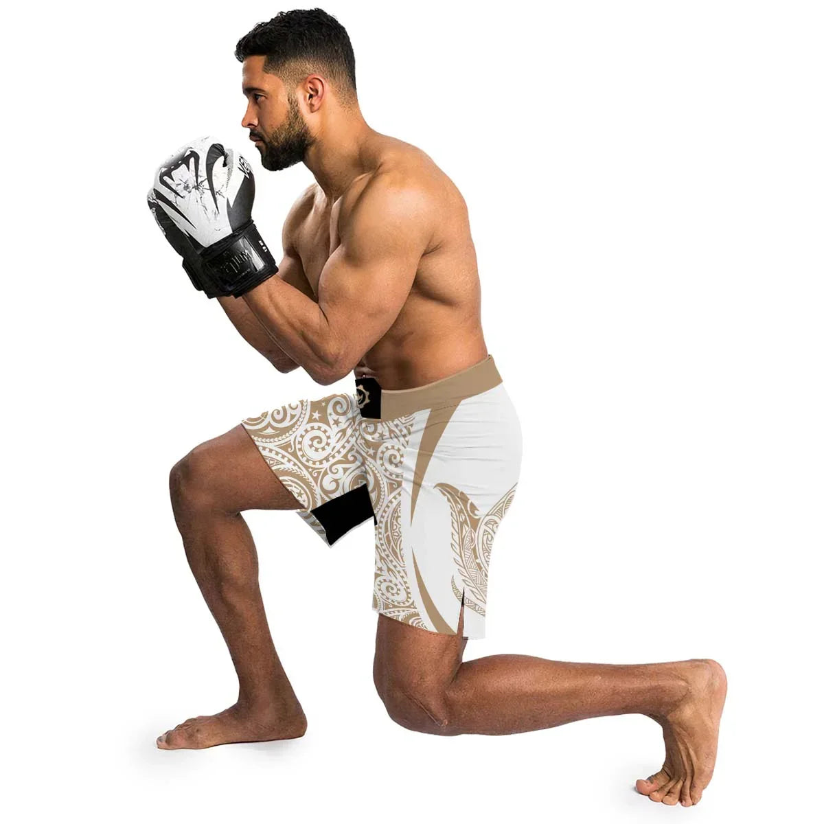 Polynesian Tattoo Fight Shorts