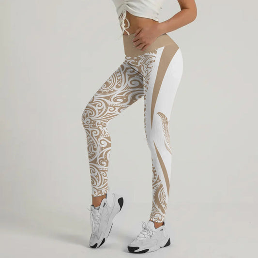 Polynesian Tattoo Leggings
