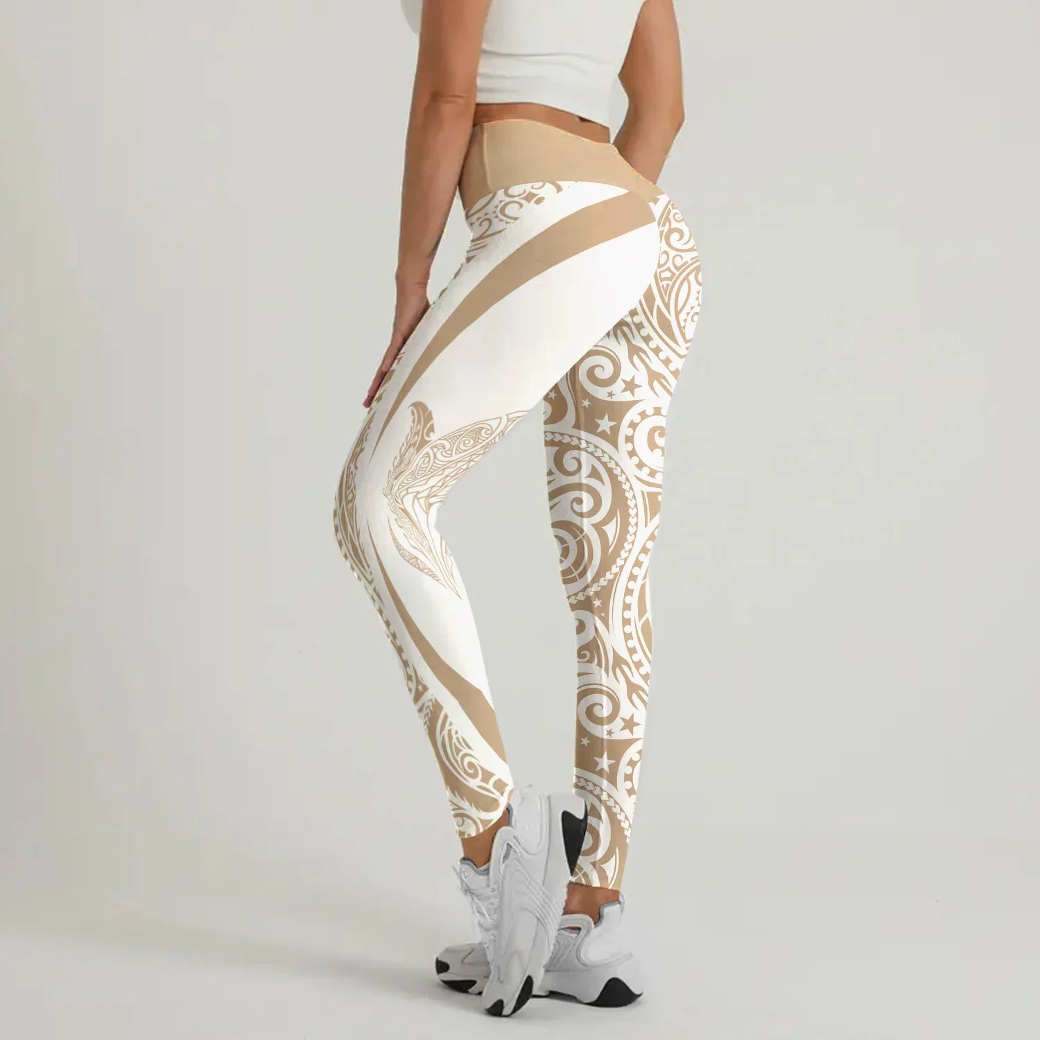 Polynesian Tattoo Leggings