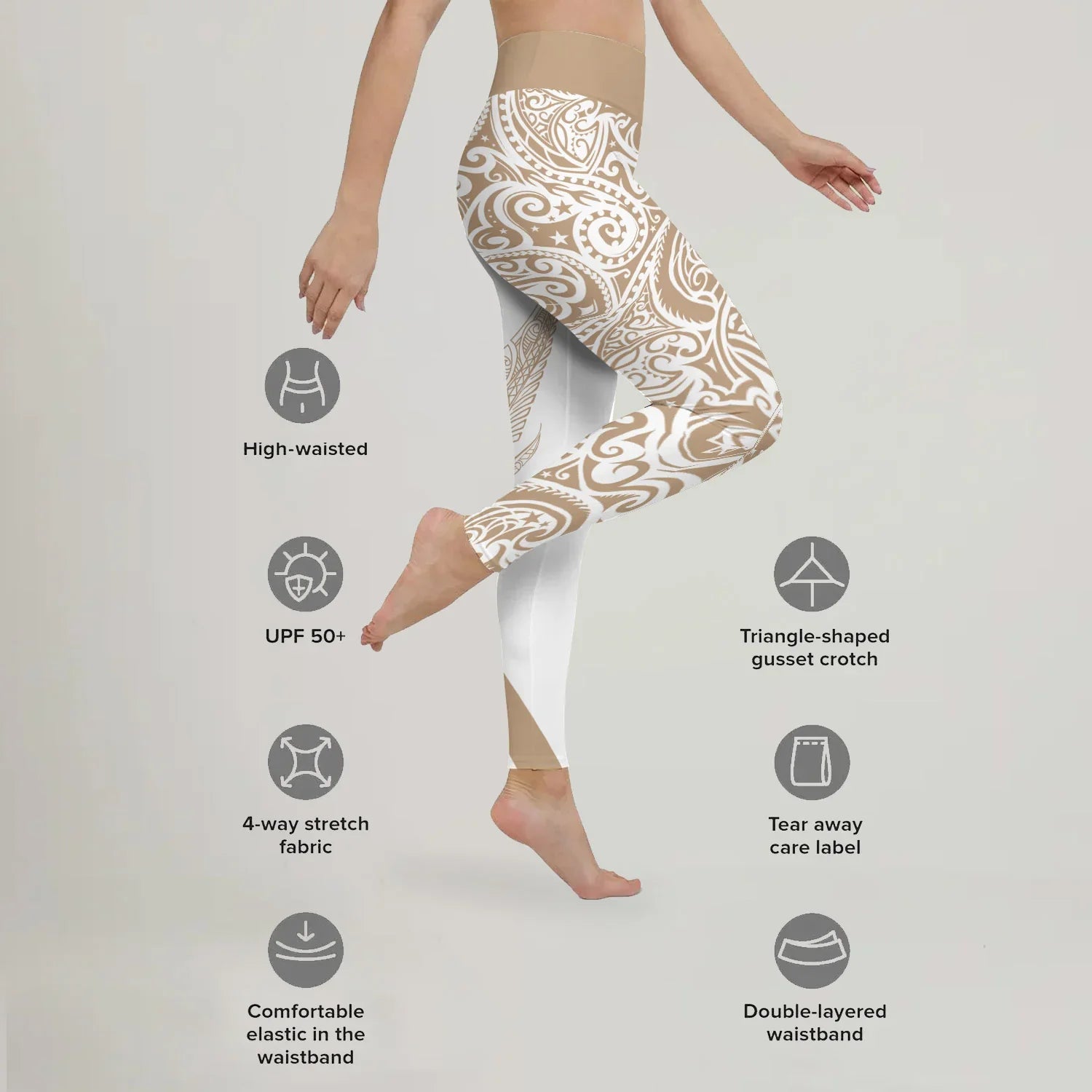 Polynesian Tattoo Leggings