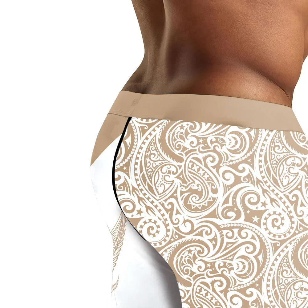 Polynesian Tattoo Men's Compression Leggings