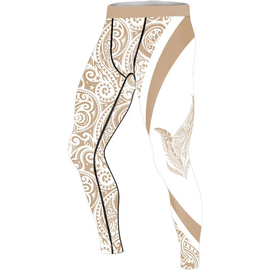 Polynesian Tattoo Men's Compression Leggings