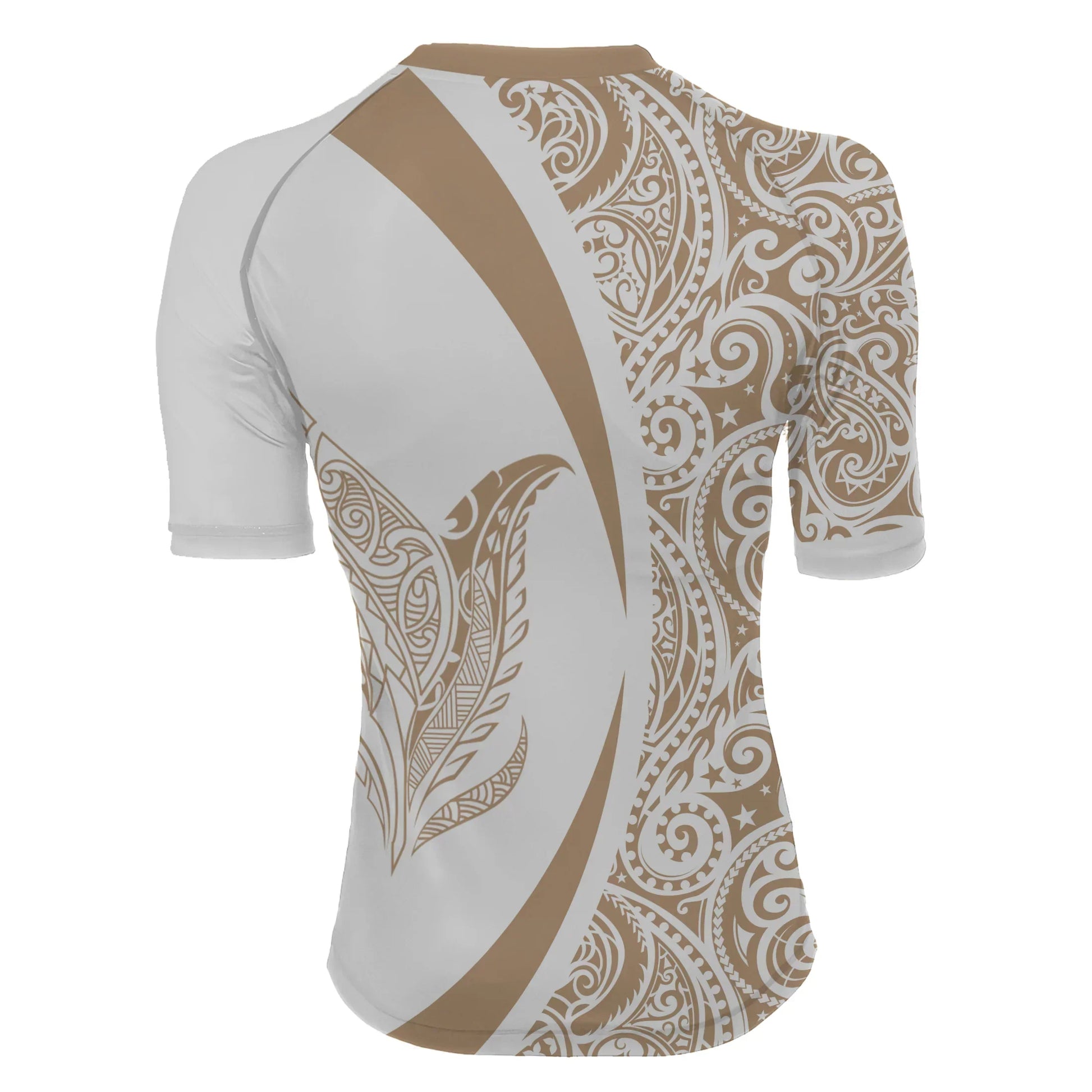 Polynesian Tattoo Women's Short Sleeve Rash Guard