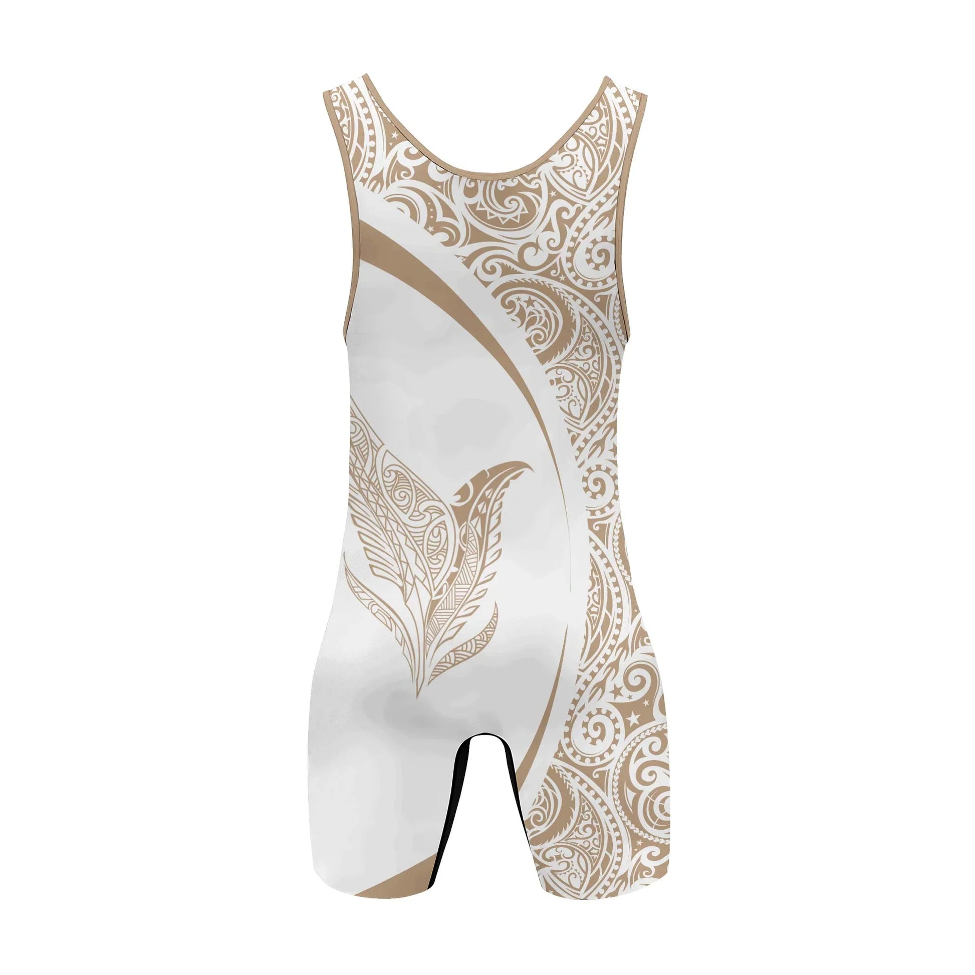 Polynesian Tattoo Wrestling Singlets