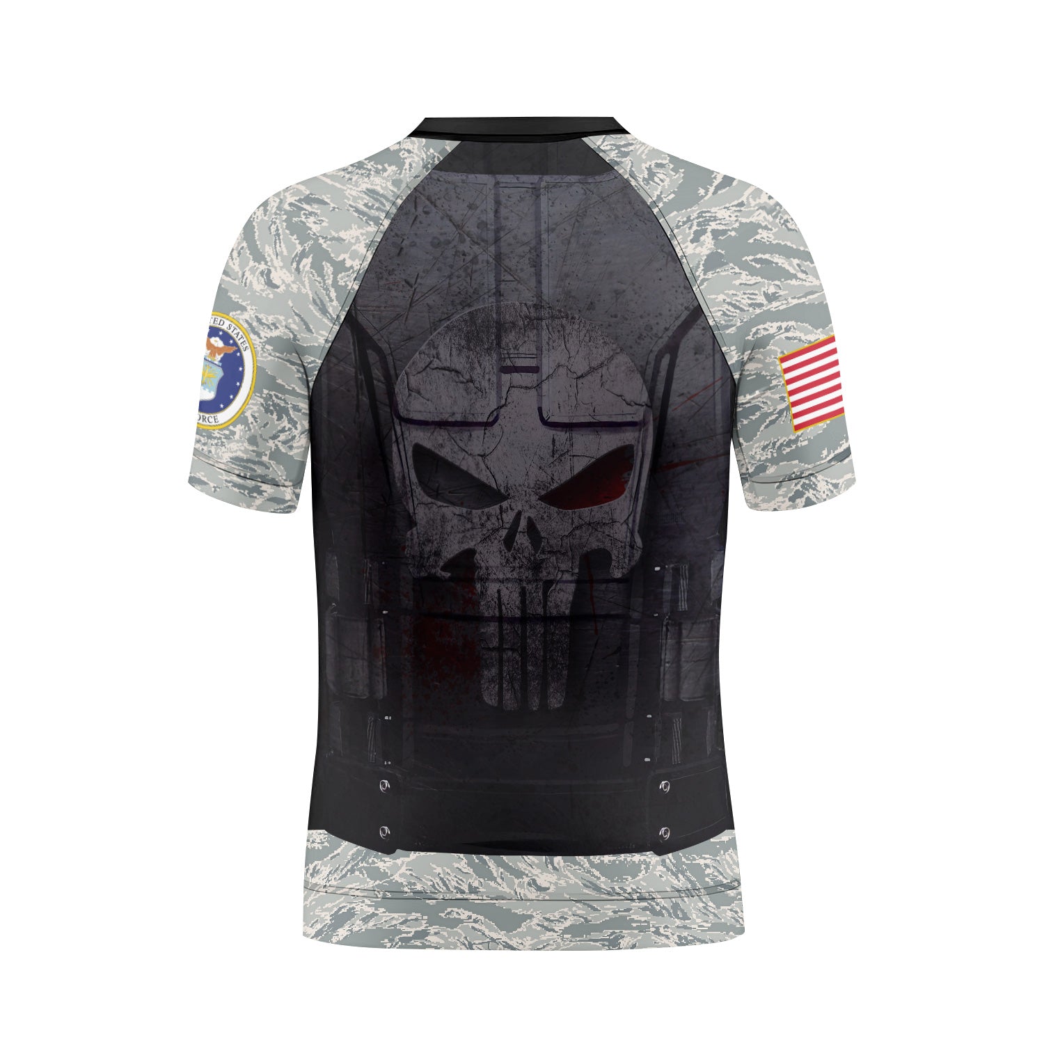 Punisher US Air Force Kids Rash Guard