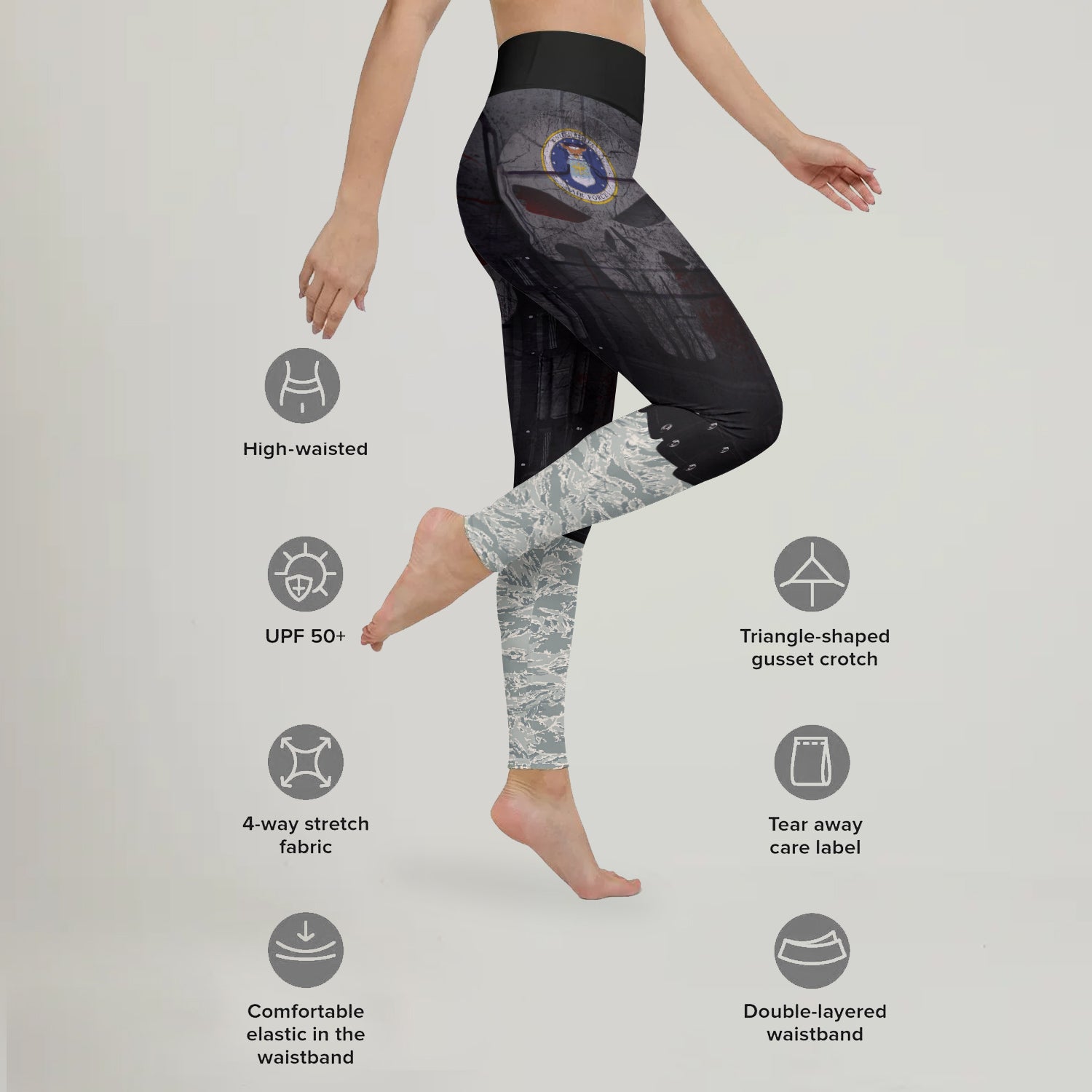 Punisher US Air Force Leggings