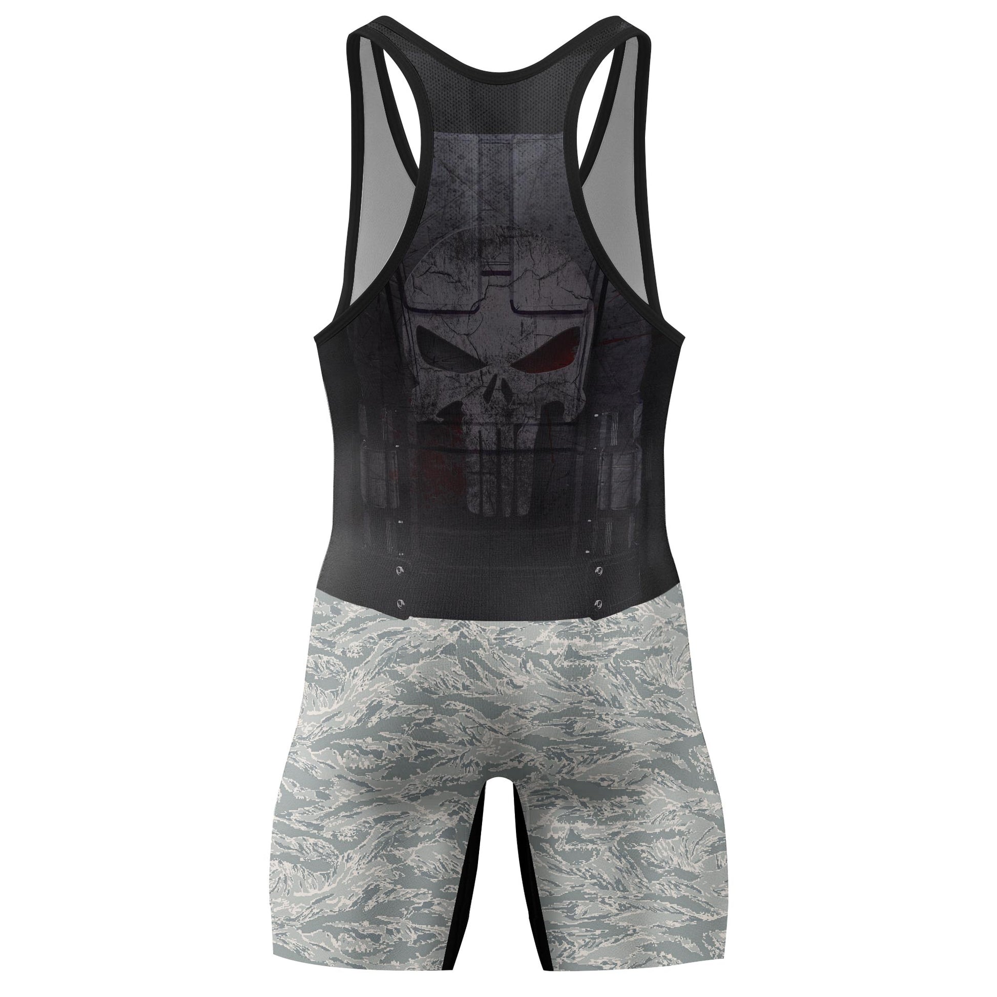 Punisher US Air Force Wrestling Singlets