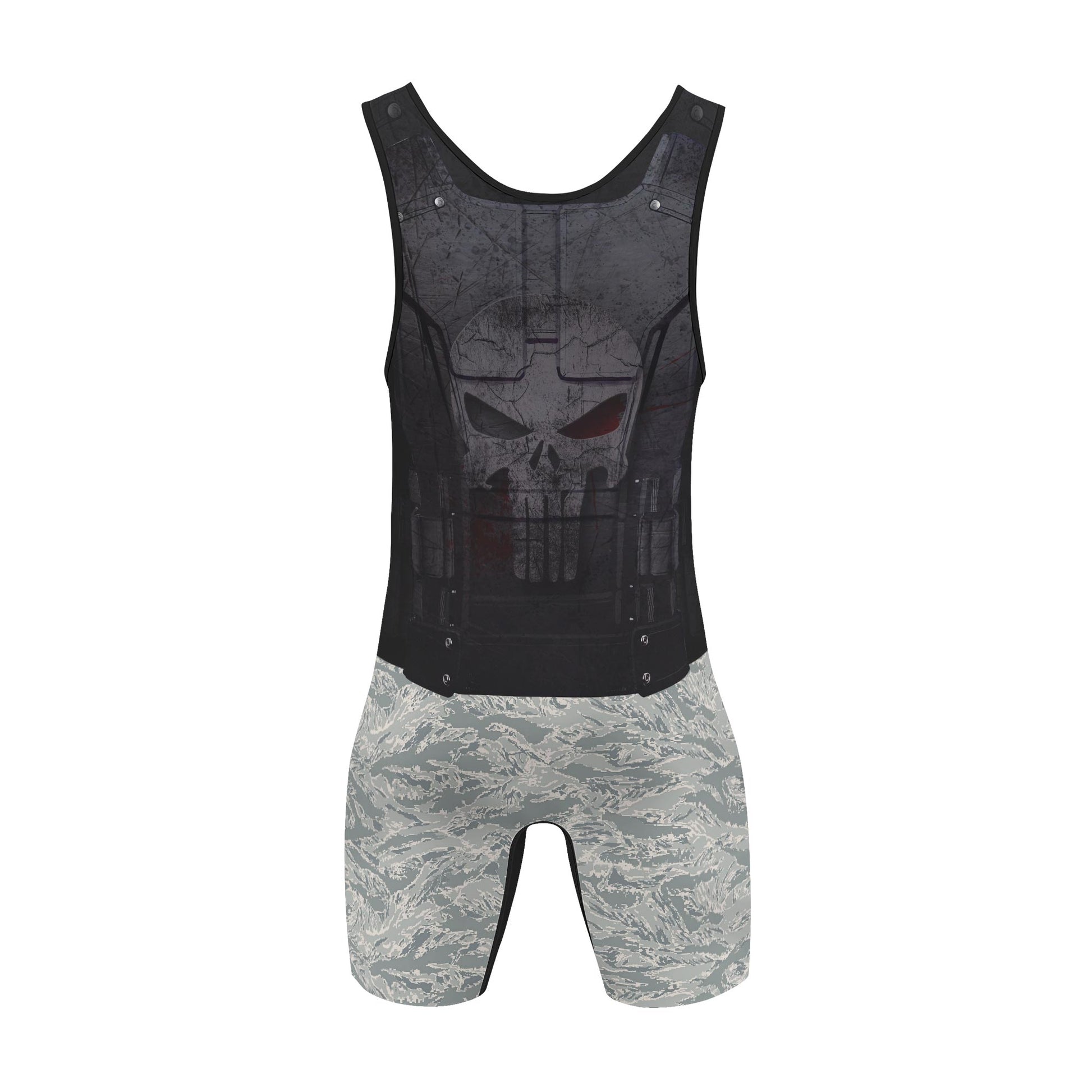Punisher US Air Force Wrestling Singlets