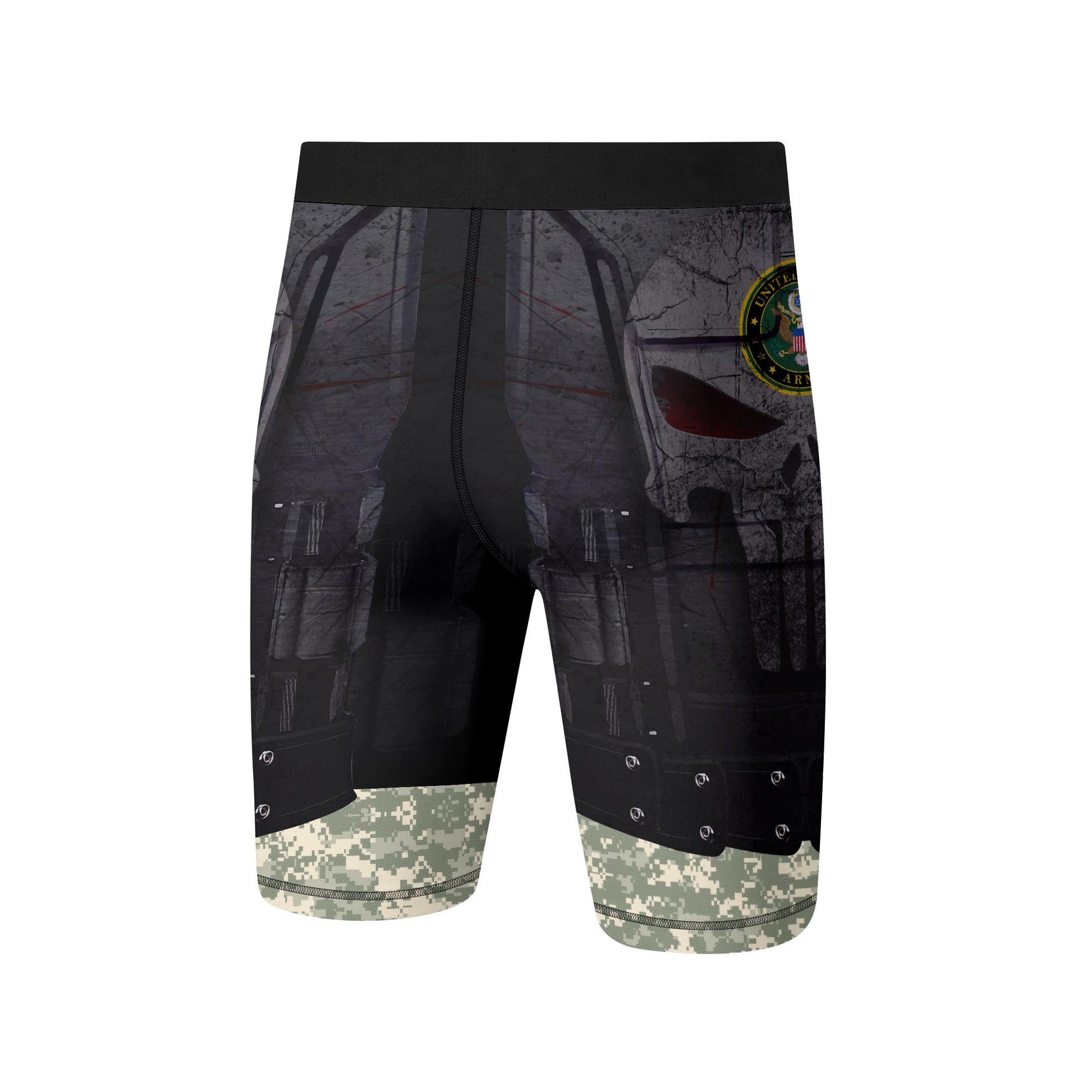 Punisher US Army Compression Shorts