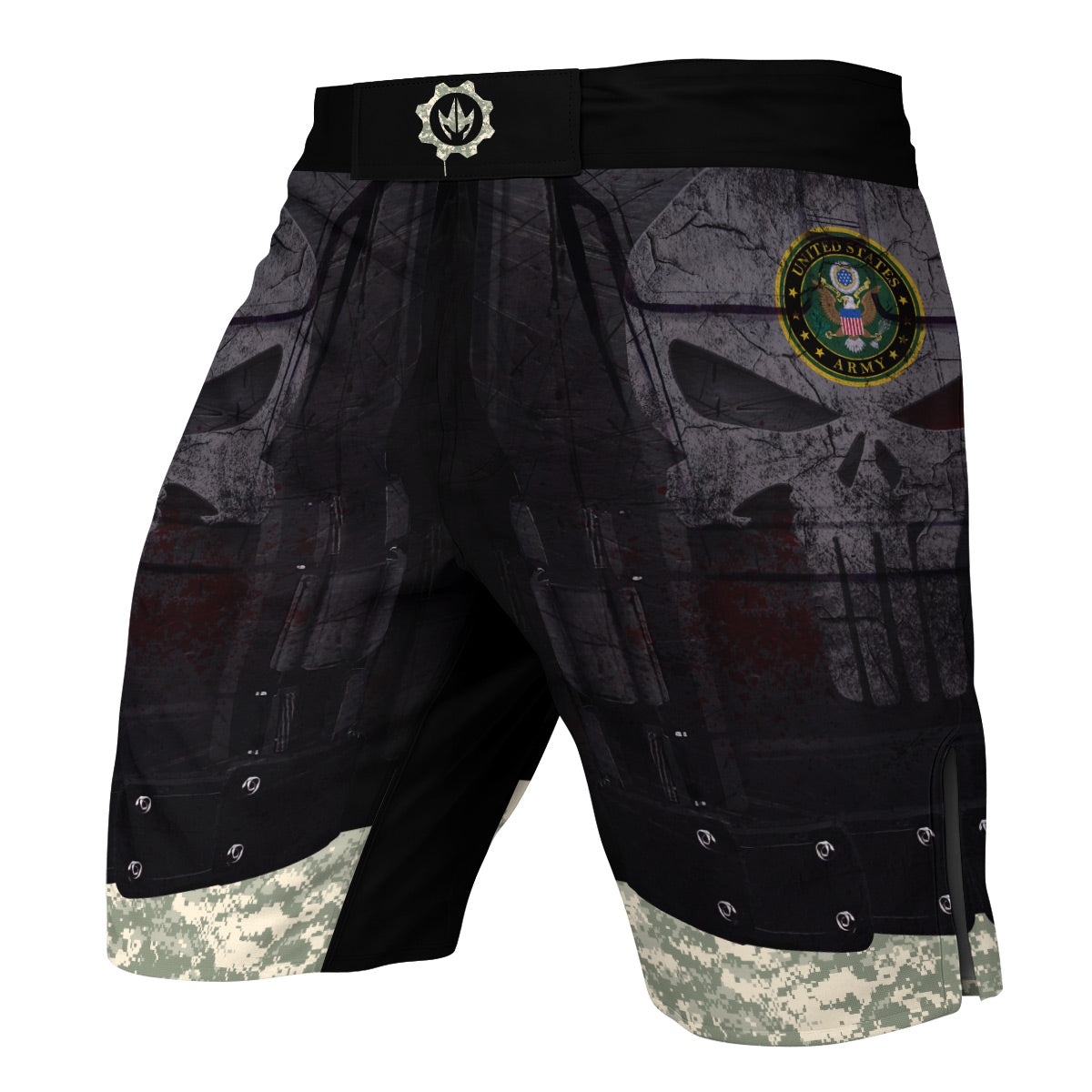 Punisher US Army Fight Shorts
