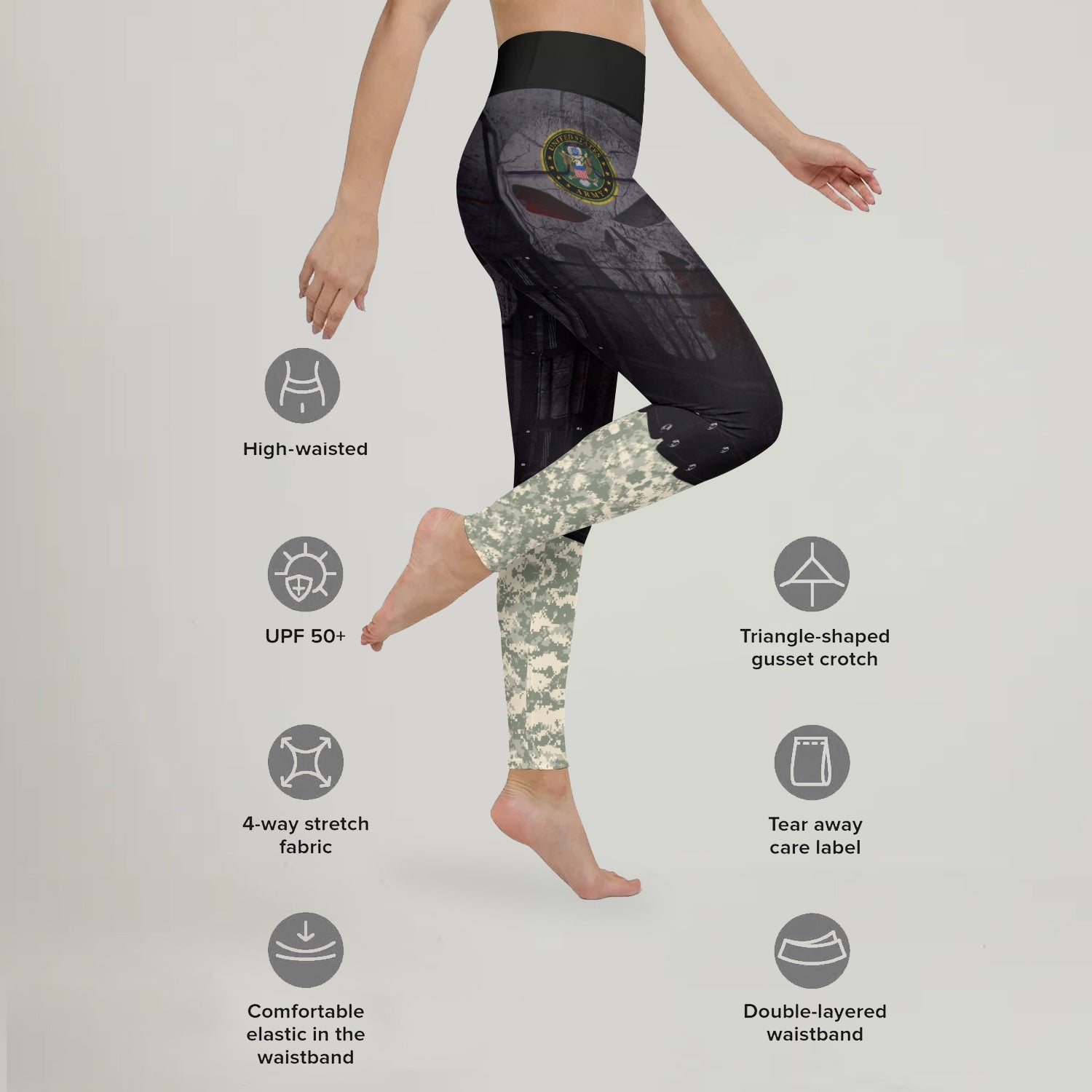 Punisher US Army Leggings