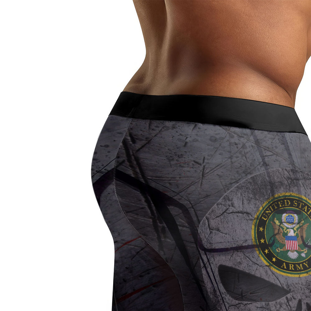 Punisher US Army Men's Compression Leggings