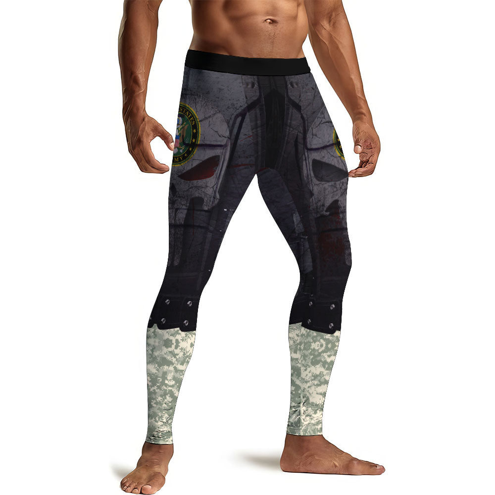 Punisher US Army Men's Compression Leggings