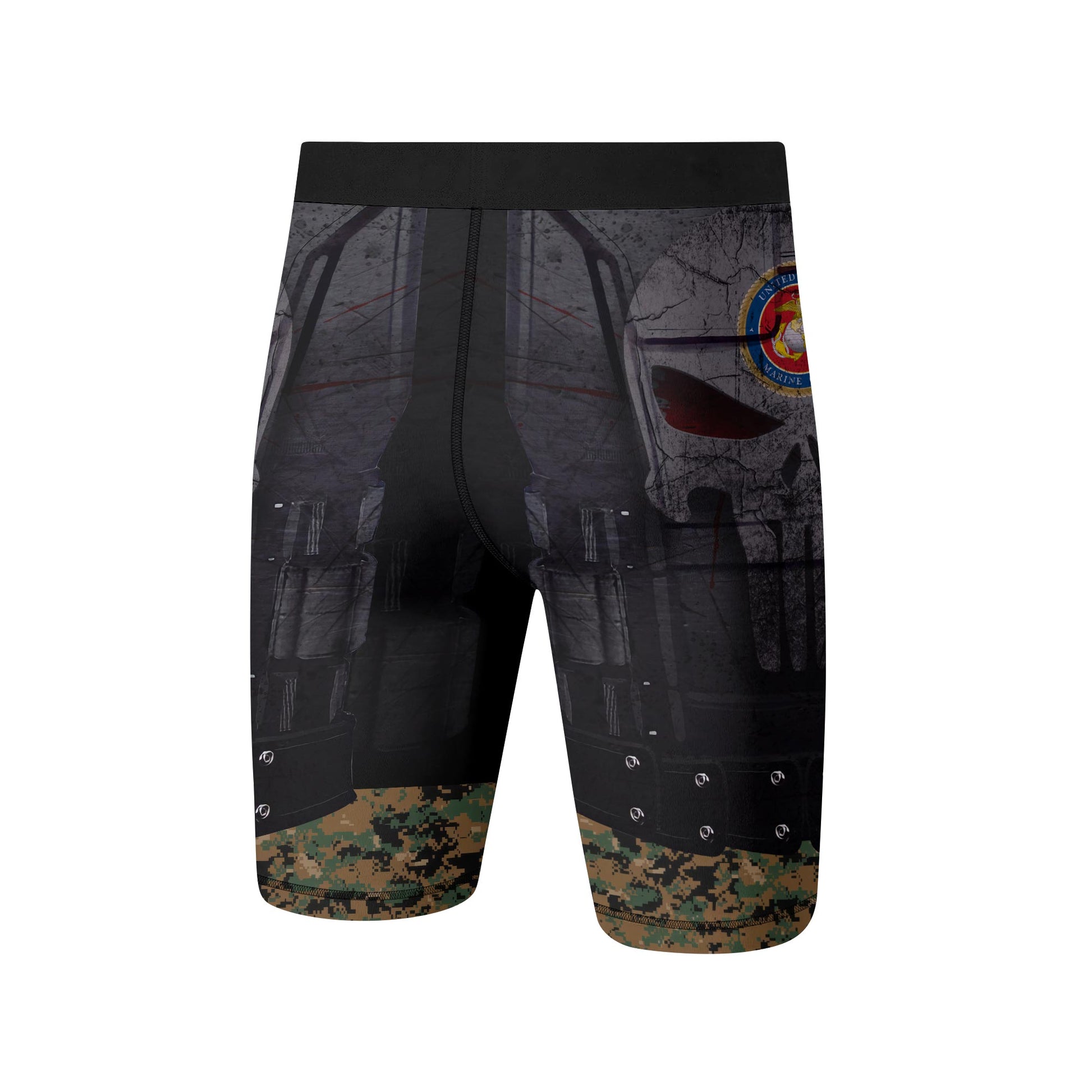 Punisher US Marine Compression Shorts