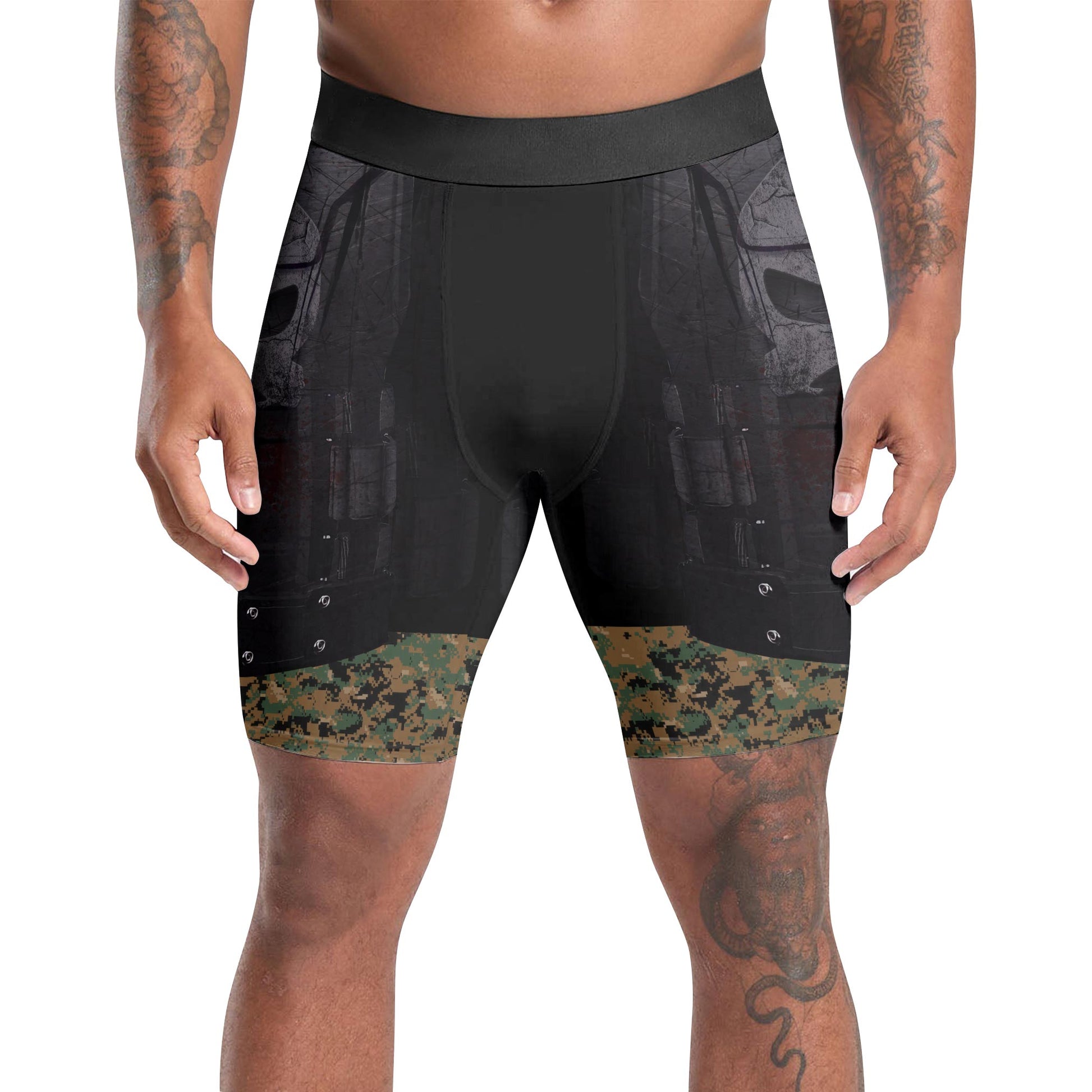 Punisher US Marine Compression Shorts