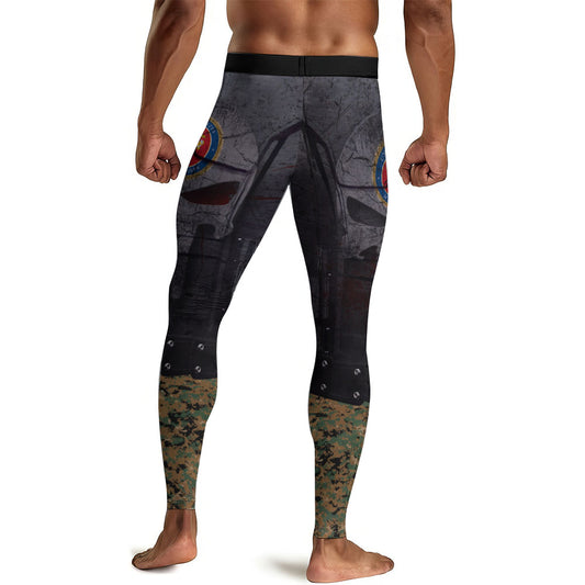 Punisher US Marine Men's Compression Leggings