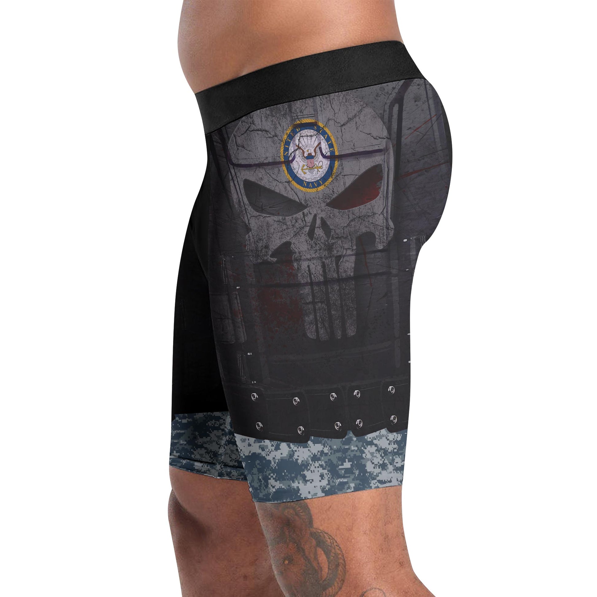 Punisher US Navy Compression Shorts