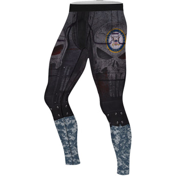 Punisher US Navy Men's Compression Leggings