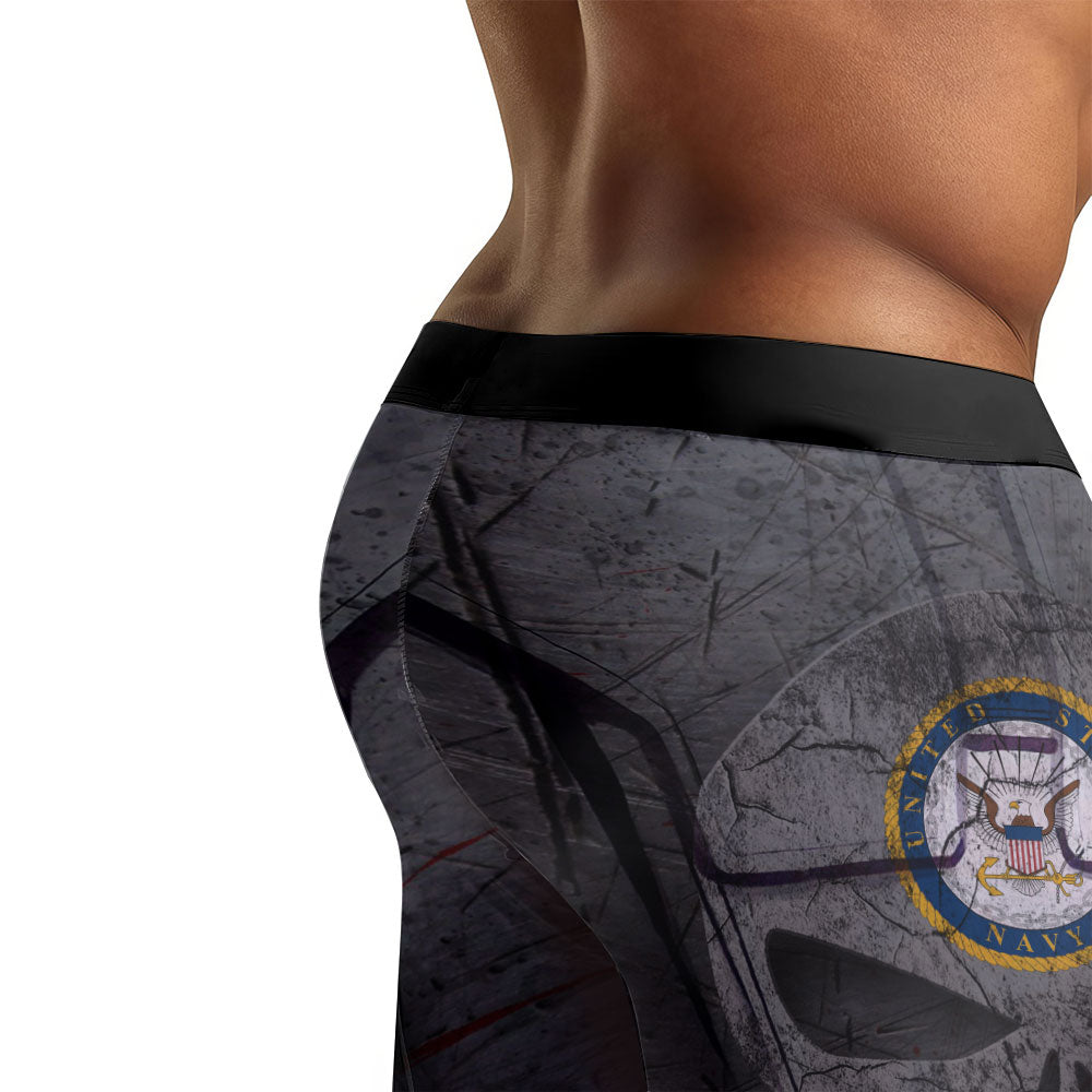 Punisher US Navy Men's Compression Leggings
