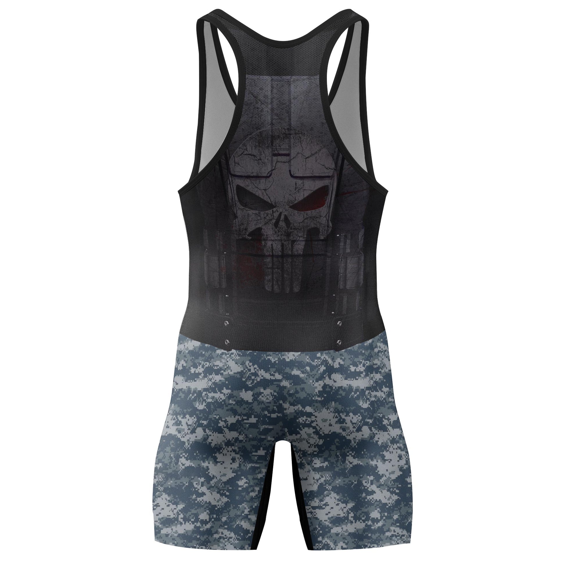 Punisher US Navy Wrestling Singlets