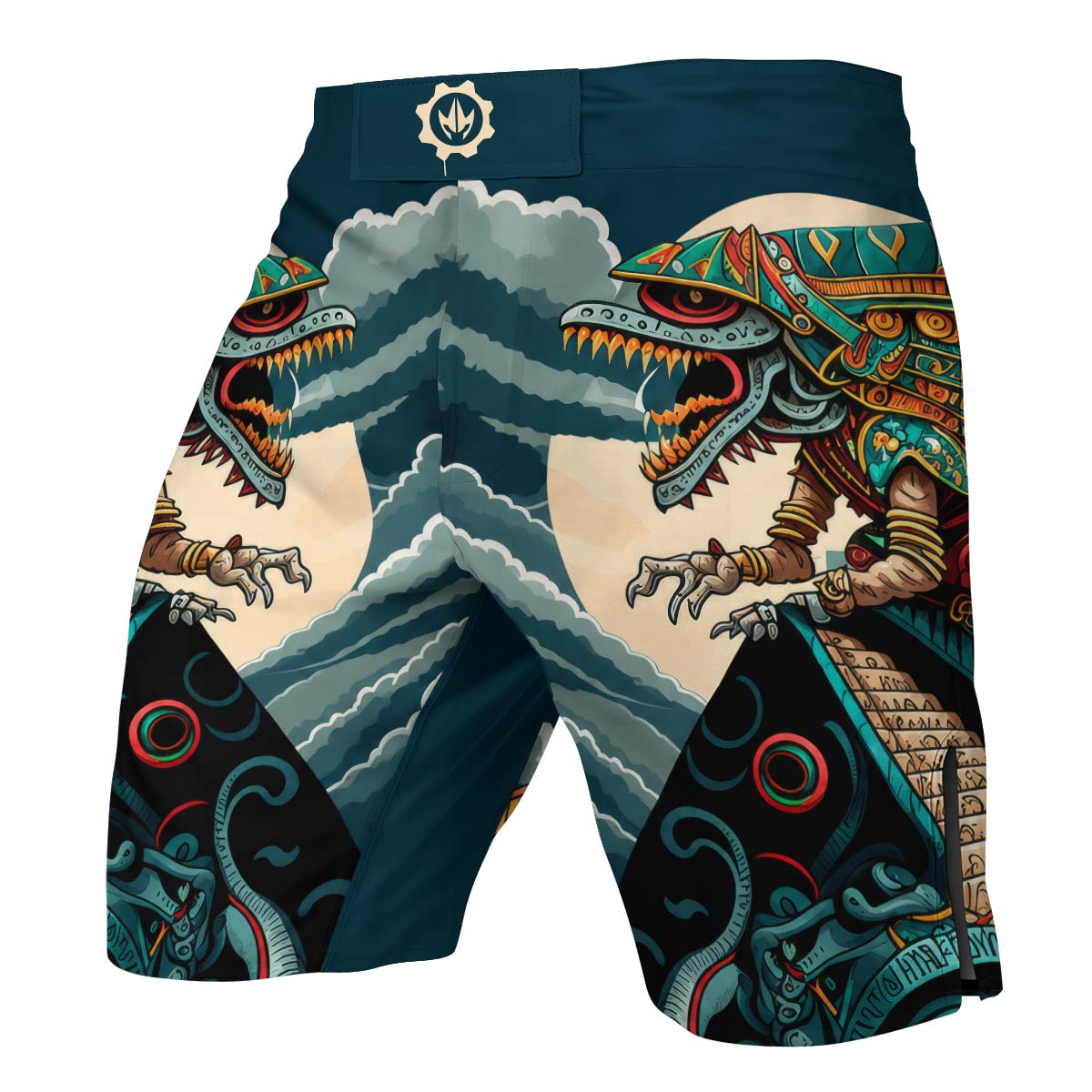 Quetzalcoatl Snake God Fight Shorts