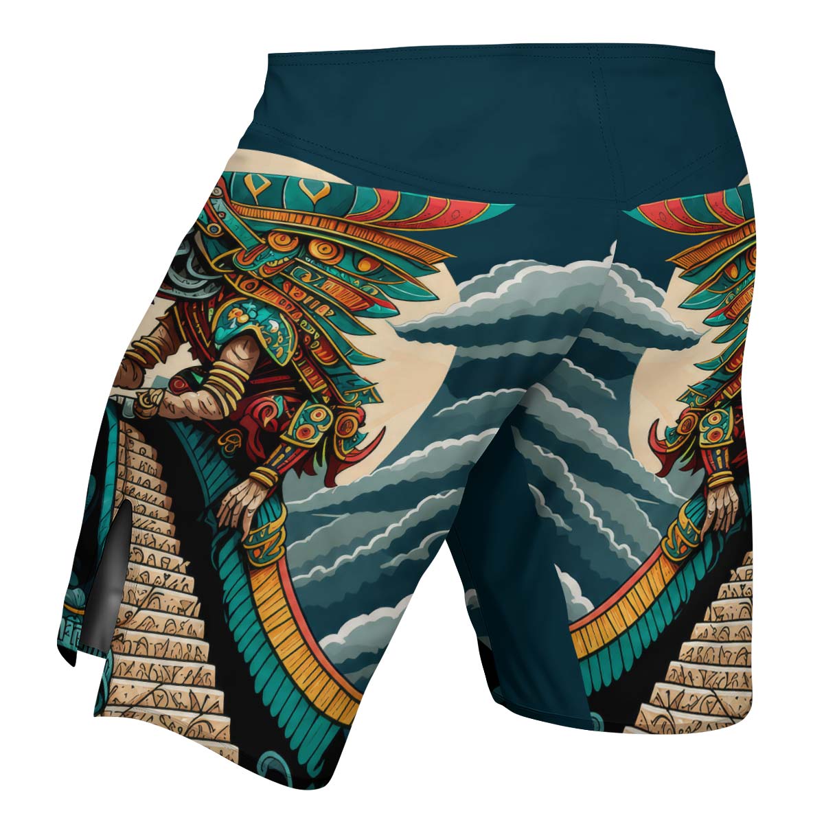 Quetzalcoatl Snake God Fight Shorts