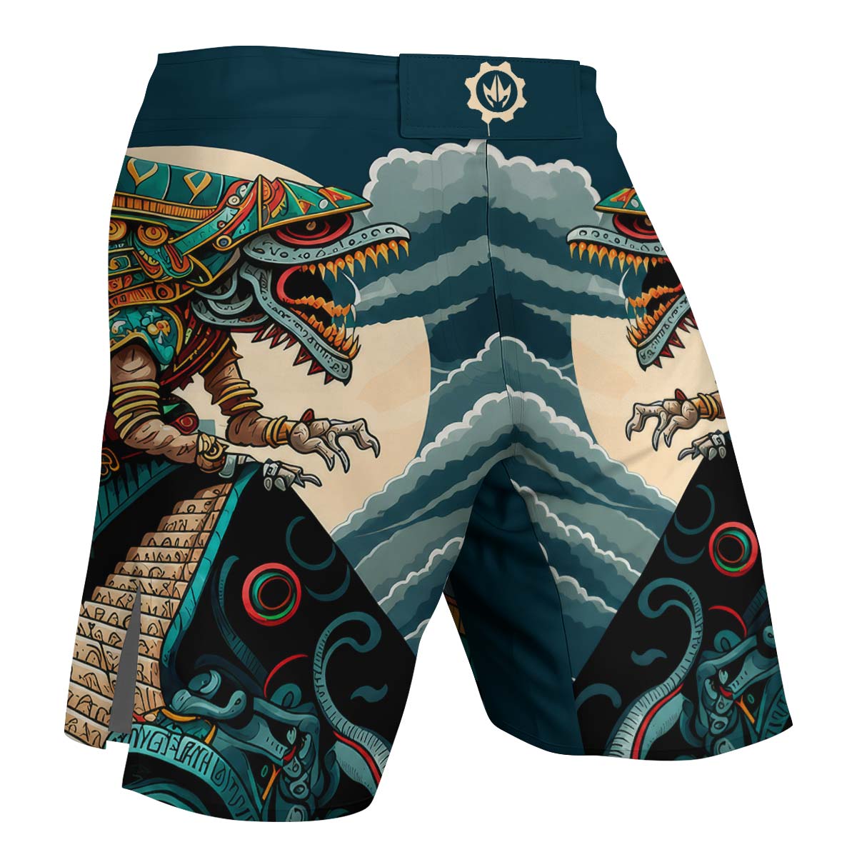 Quetzalcoatl Snake God Fight Shorts