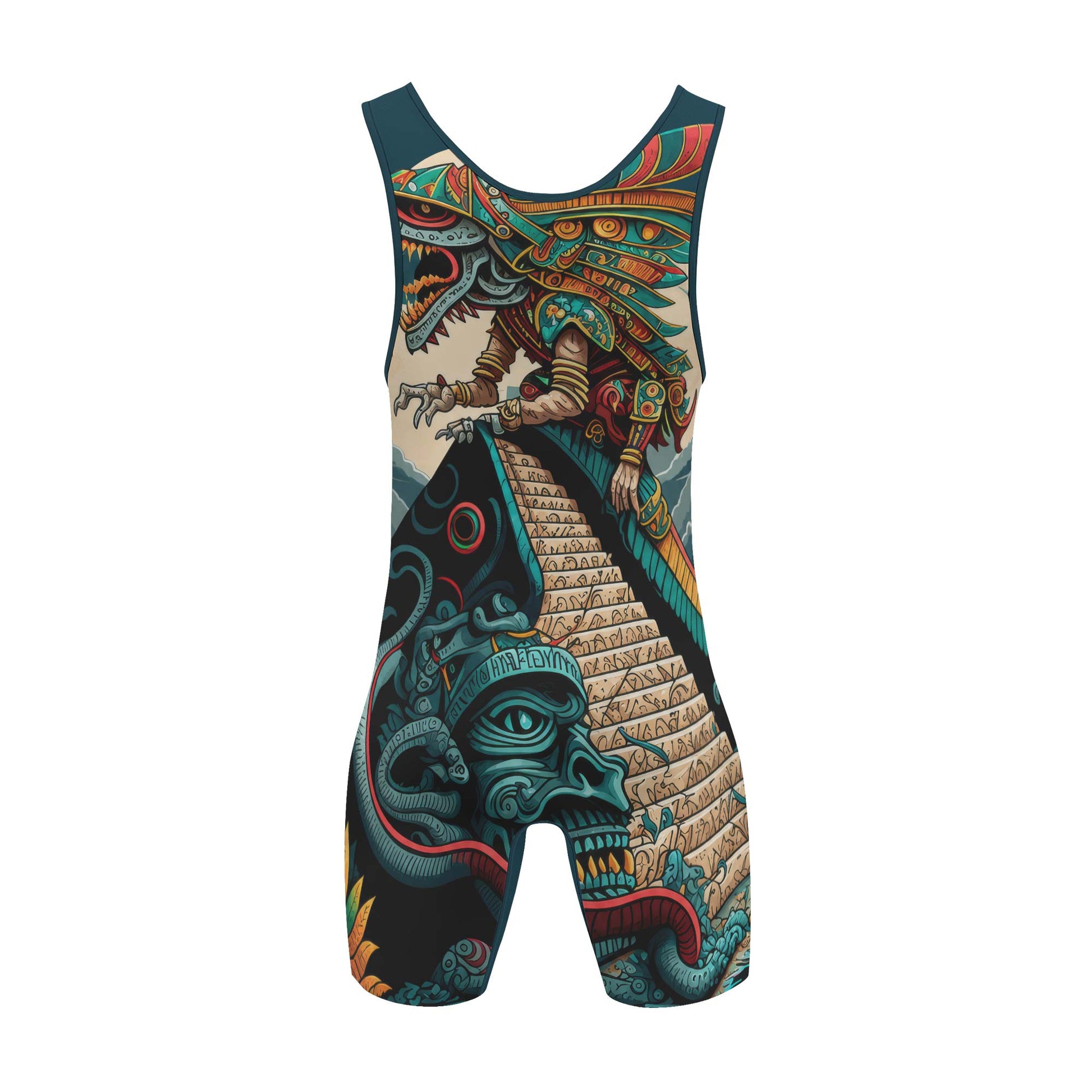 Quetzalcoatl Snake God Wrestling Singlets