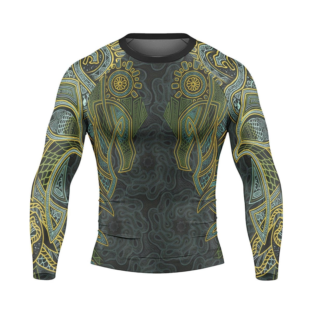 Viking Wildlife Natural Long Sleeve Rash Guard - BattleFitGear