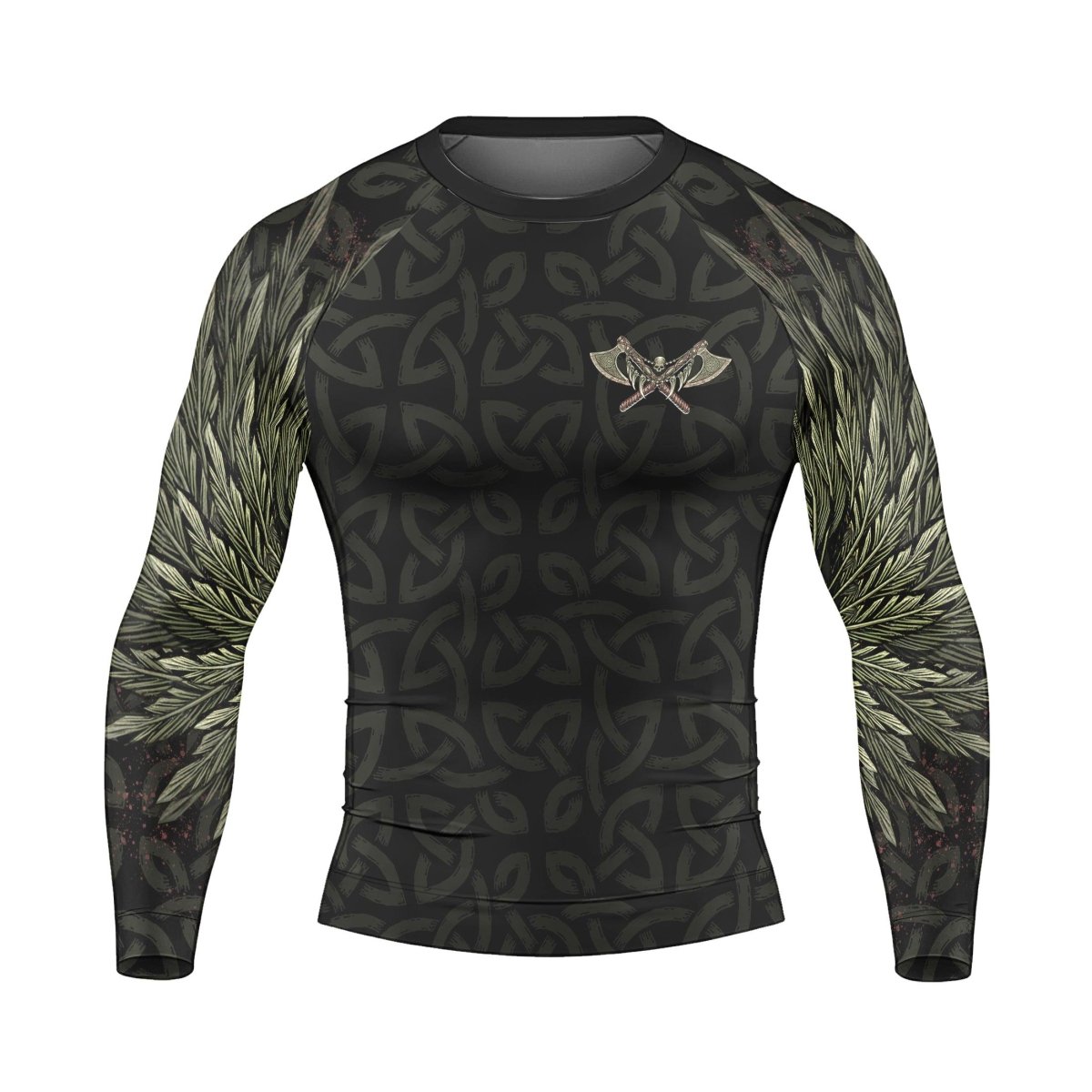 Berserker Warrior Long Sleeve Rash Guard - BattleFitGear