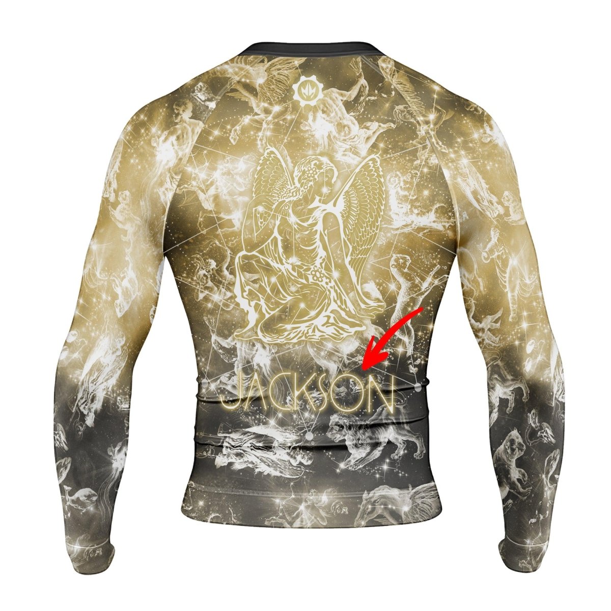 Personalized Zodiac Virgo Long Sleeve Rash Guard - BattleFitGear