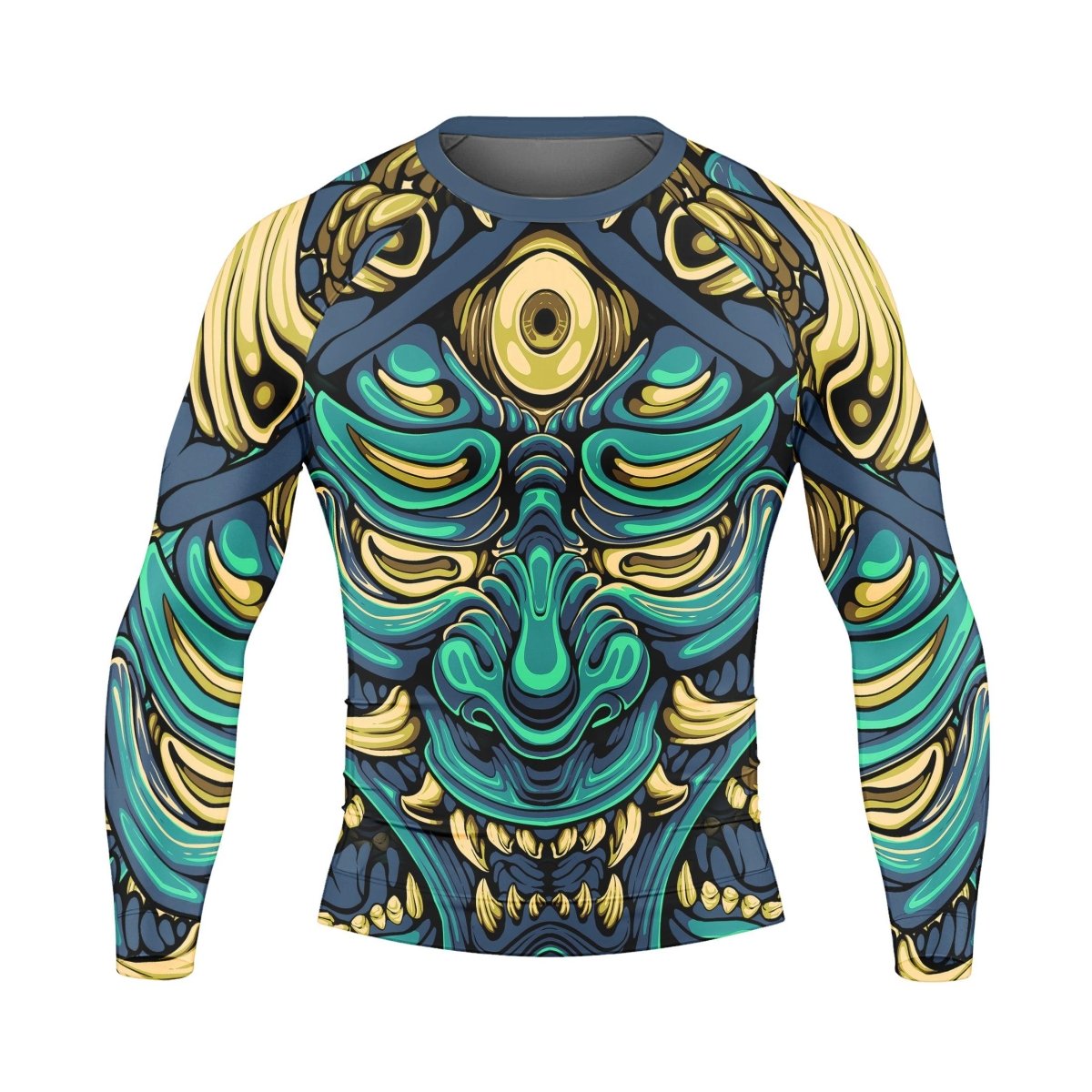 Seven Eye Oni Long Sleeve Rash Guard - BattleFitGear