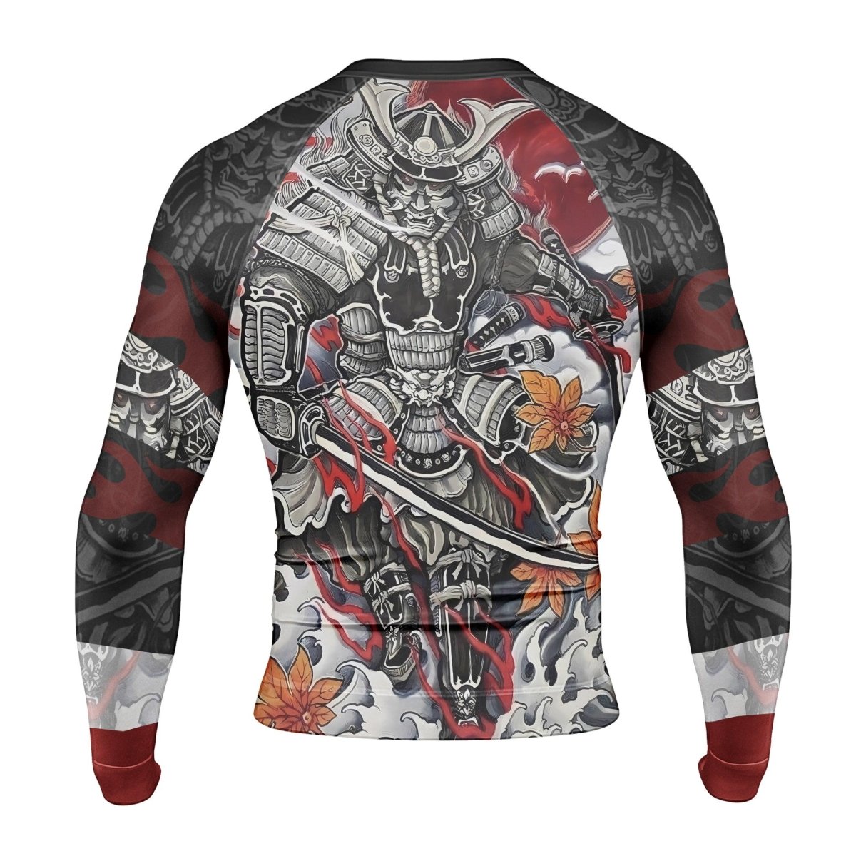 Legendary Samurai Long Sleeve Rash Guard - BattleFitGear