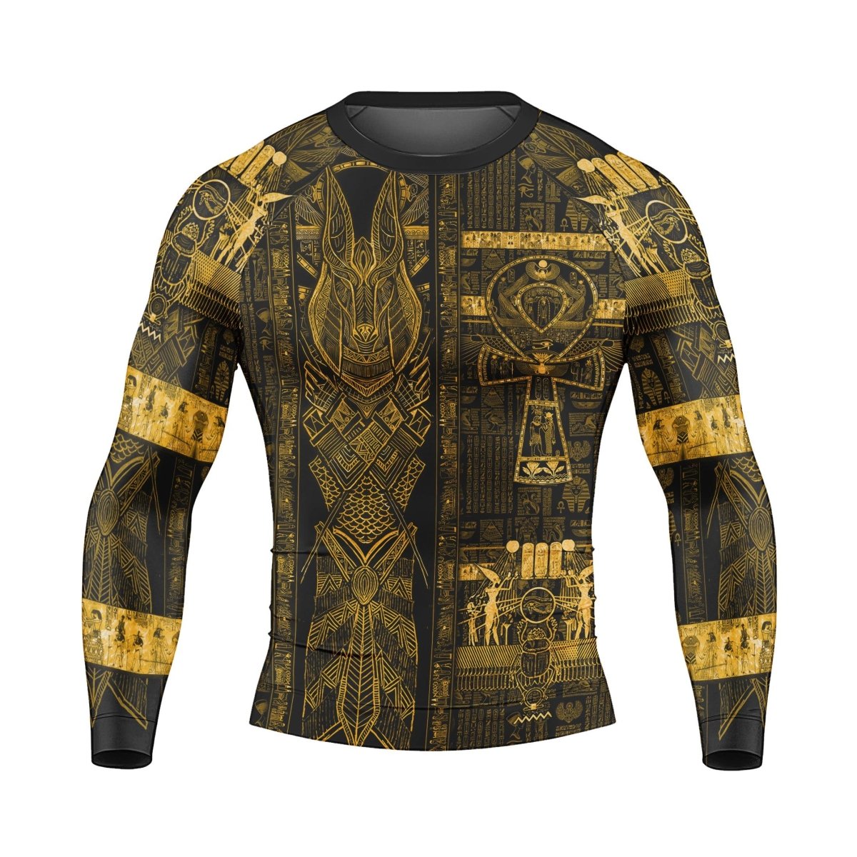 Book Of The Dead - Limited Men's Long Sleeve Rash Guard - BattleFitGear