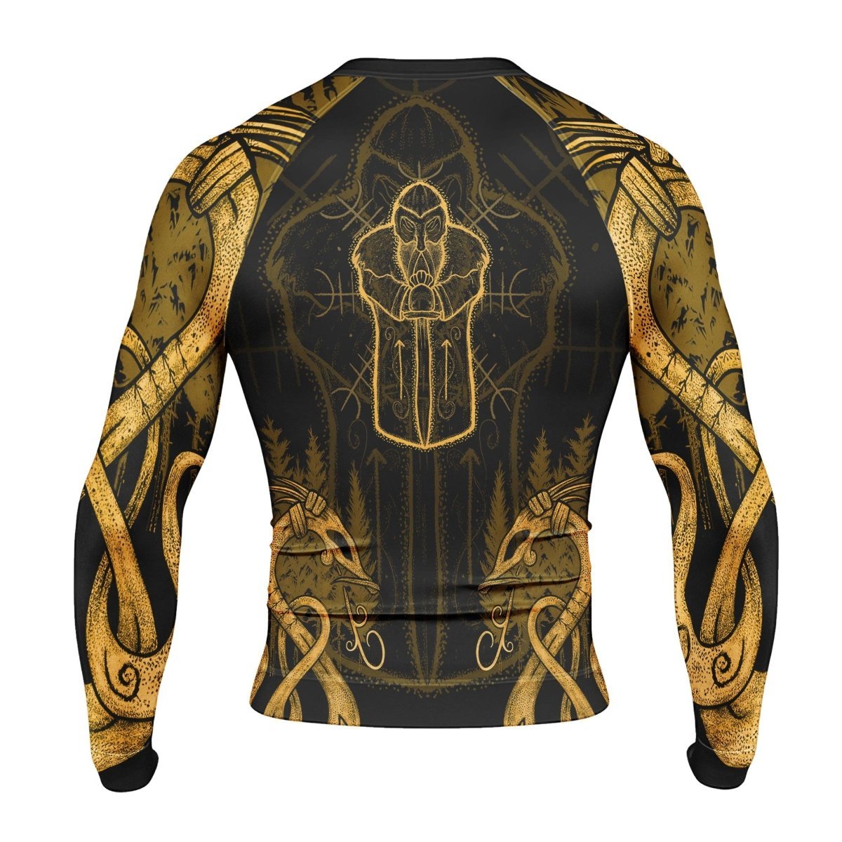 Thor Son Of Odin Men's Long Sleeve Rash Guard - BattleFitGear