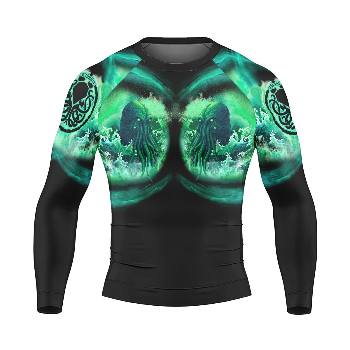 King Of DarkSea Cthulhu Long Sleeve Rash Guard - BattleFitGear