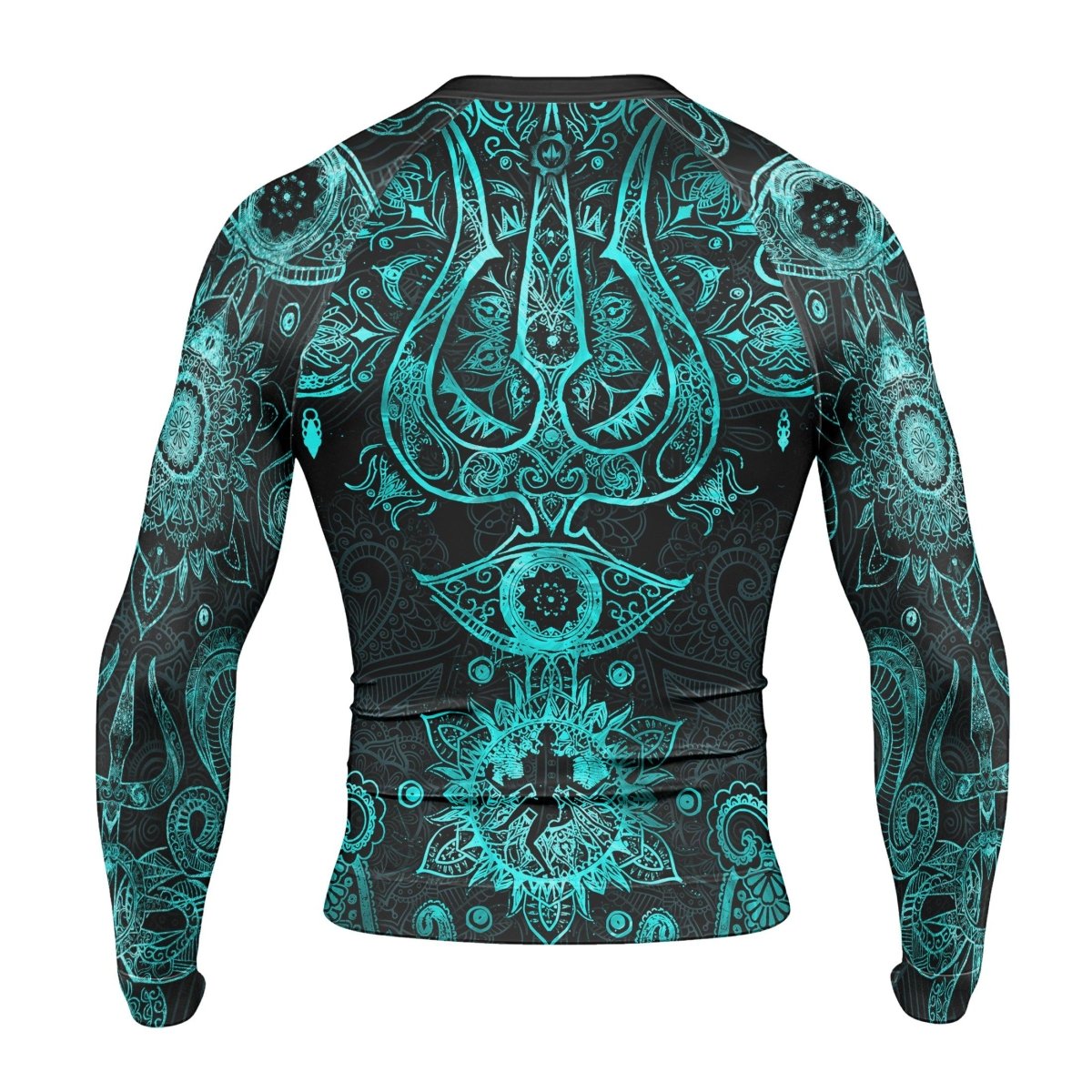 Snake King Vasuki Men's Long Sleeve Rash Guard - BattleFitGear