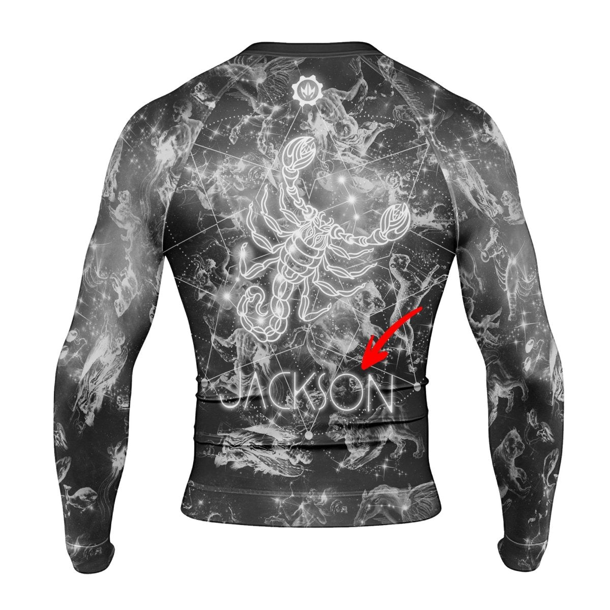 Personalized Zodiac Scorpio Long Sleeve Rash Guard - BattleFitGear