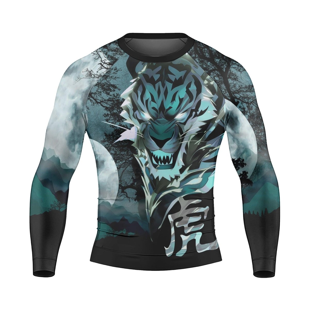 Legend Tiger Soul Long Sleeve Rash Guard - BattleFitGear