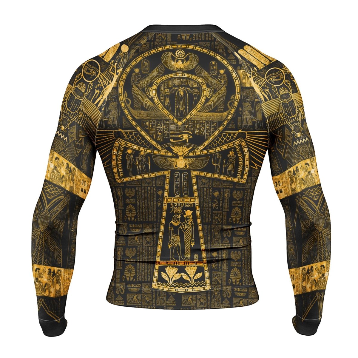 Book Of The Dead - Limited Men's Long Sleeve Rash Guard - BattleFitGear