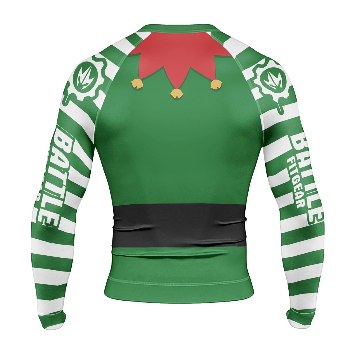 Santa's Elf Long Sleeve Rash Guard - BattleFitGear