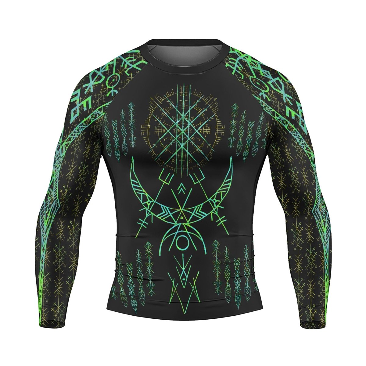 Valkyrie Warriors Of Odin Long Sleeve Rash Guard - BattleFitGear