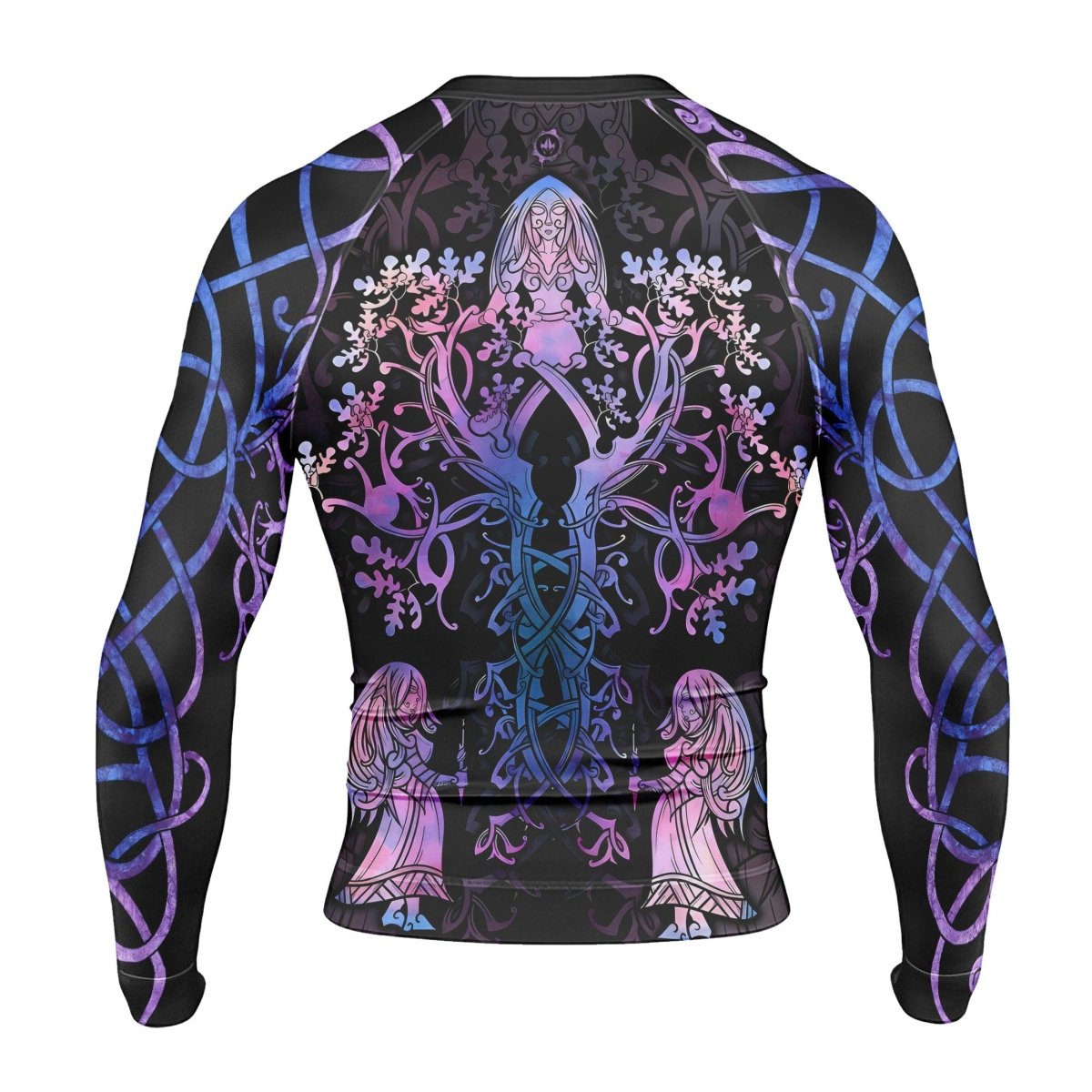 Norns & Nature Men's Long Sleeve Rash Guard - BattleFitGear