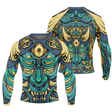 Seven Eye Oni Long Sleeve Rash Guard - BattleFitGear