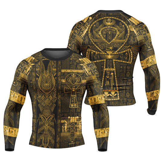 Book Of The Dead-Limited Men's Long Sleeve Rash Guard